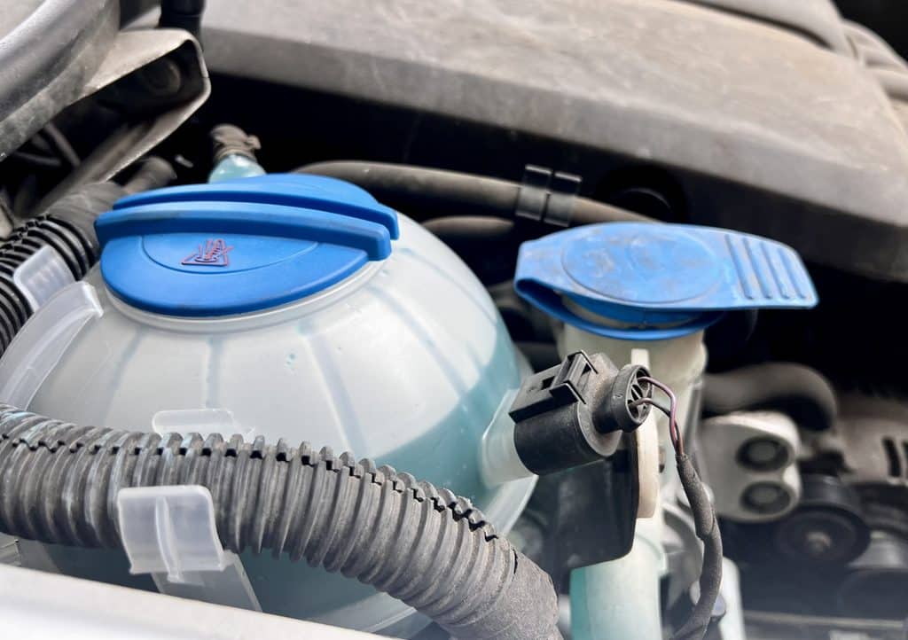 New coolant tank